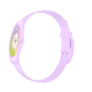 Swatch Time For Joy Plastic Lila | SUGYQV-827