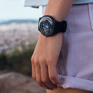 Swatch Time To Big Bioceramic Schwarz | JEGPSC-816