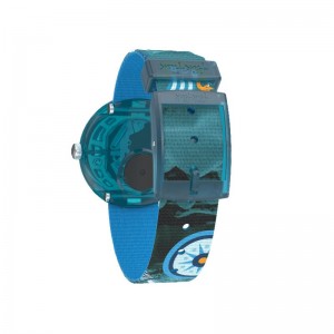 Swatch Vikings Bio-sourced plastic Blau | IMOTFQ-852