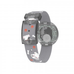 Swatch Woof-doggydog Bio-sourced plastic Grau | ZSUKXC-172