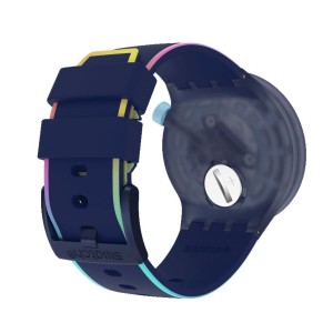 Swatch #rainbowinthenight Aluminium Blau | PBMVEC-748